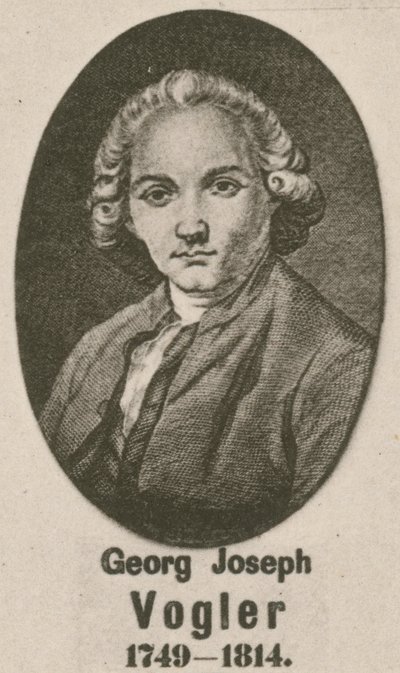 Georg Joseph Vogler (gravura) de English School