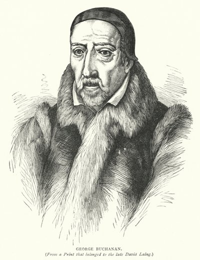 George Buchanan (gravura) de English School
