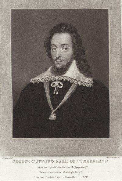 George Clifford Earl of Cumberland de English School