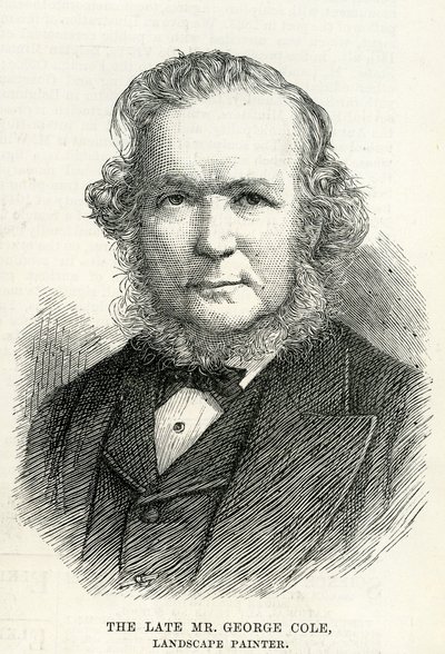 George Cole (1810–1883) de The Illustrated London News, 29 de setembro de 1883 de English School