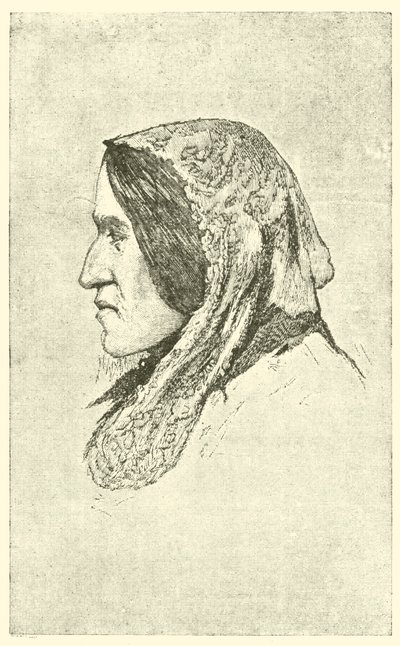 George Eliot (gravura) de English School