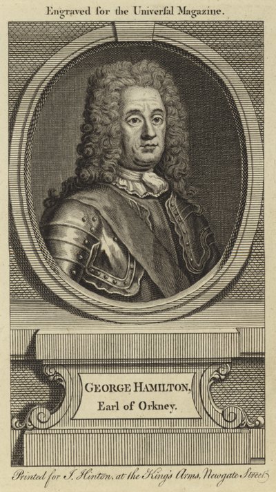 George Hamilton, conde de Orkney de English School