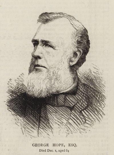 George Hope, Esquire (gravura) de English School