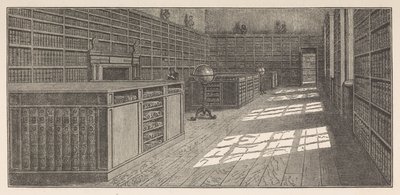 Biblioteca de George III, The Great (ou West) Library, Buckingham House, de Frederick Augusta Barnard, Bibliothecae regiae catalogus, volume I de English School