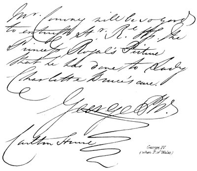 George IV, (quando P do País de Gales) de English School