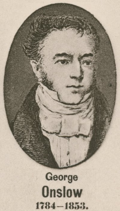 George Onslow (gravura) de English School