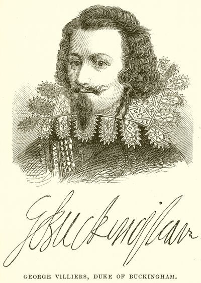 George Villiers, duque de Buckingham de English School