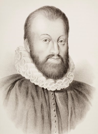 George Wishart, de &39;The Scots Worthies&39; por John Howie, segunda edição publicada em 1879 de English School