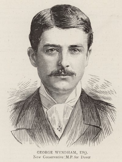 George Wyndham, Esquire (gravura) de English School