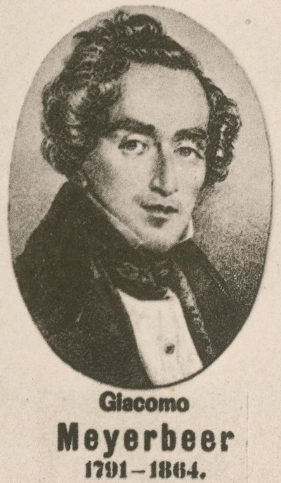 Giacomo Meyerbeer (gravura) de English School