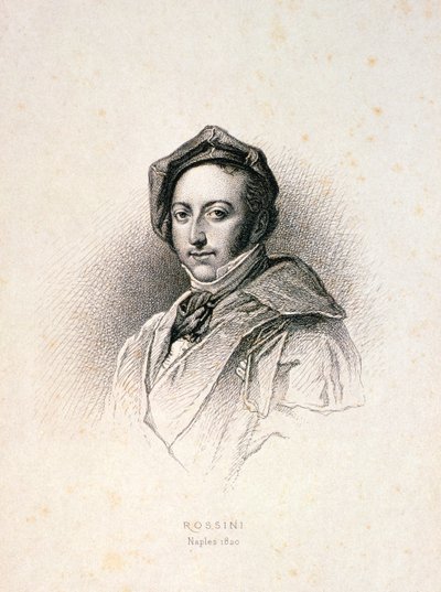 Gioacchino Antonio Rossini (1792-1868) 1820 de English School