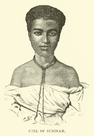 Menina do Suriname de English School