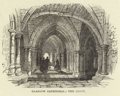 Catedral de Glasgow, a cripta de English School