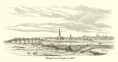 Glasgow do Sul, em 1660 de English School