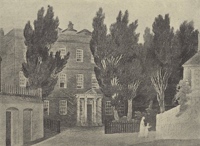Casa Godolphin (gravura) de English School
