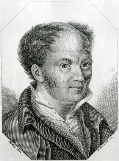 Gottfried Weber (1779-1839) (gravura) de English School