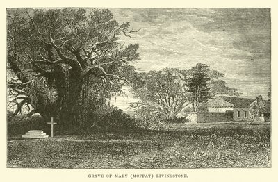 Túmulo de Maria (Moffat) Livingstone de English School