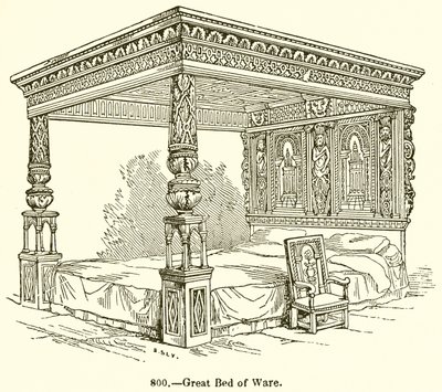 Great Bed of Ware de English School