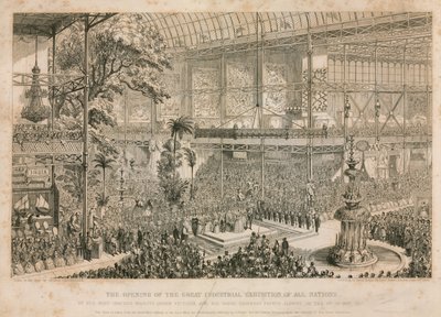 Grande Exposição, 1851, Abertura em 1 de maio de 1851 de English School