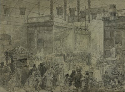 Grande Exposição, Seção Chinesa, 1851 de English School