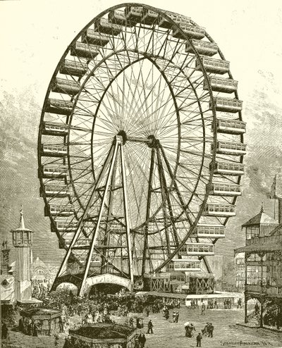 Grande roda gigante em Chicago de English School