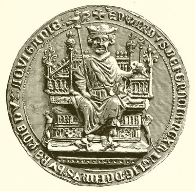 Grande Selo de Edward I de English School