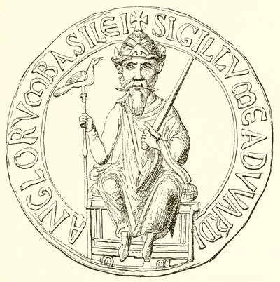 Grande Selo de Edward, o Confessor de English School