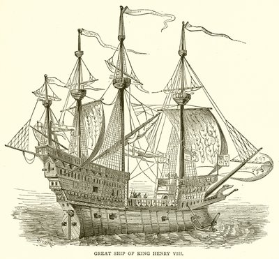 Grande Navio do Rei Henrique VIII de English School