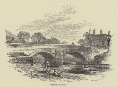 Ponte Greta (gravura) de English School
