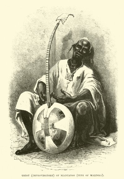Griot (Improvisatore) do Niantanso, tipo de Malinka de English School
