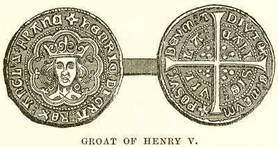 Groat de Henry V de English School