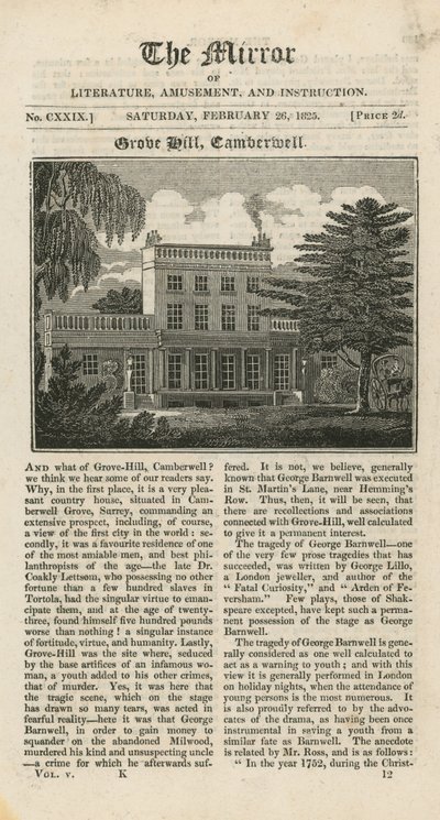 Grove Hill em Camberwell de English School