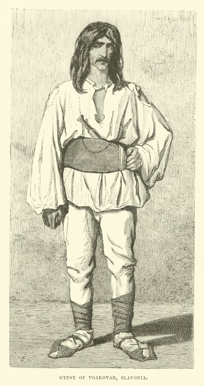 Cigano de Voakovar, Eslavônia de English School