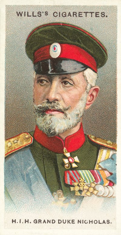 HIH Grão-Duque Nicholas (chromolitho) de English School