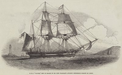 HMS "Plover", enviado em Search of Sir John Franklin