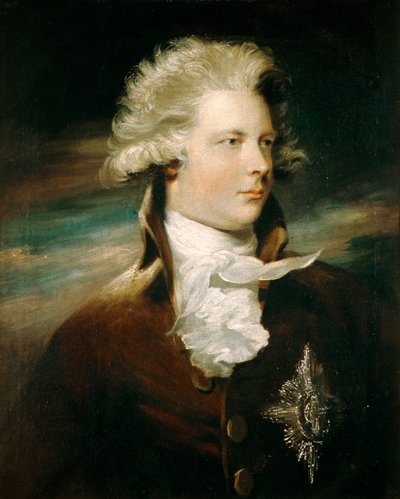 SAR Jorge Príncipe de Gales, c.1785 (óleo sobre tela) de English School