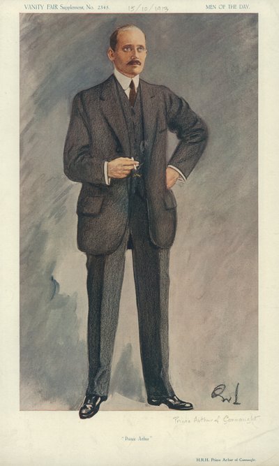 Sua Alteza Príncipe Arthur de Connaught de English School