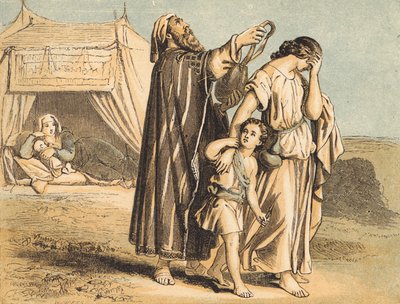 Hagar e Ismael mandados embora (gravação colorida) de English School