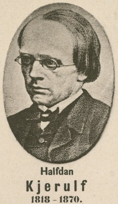 Halfdan Kjerulf (gravura) de English School