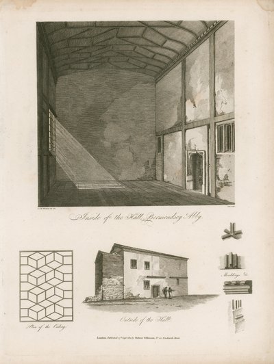 Salão, abadia de Bermondsey de English School