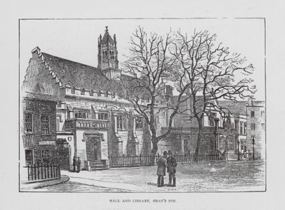 Salão e biblioteca, Gray