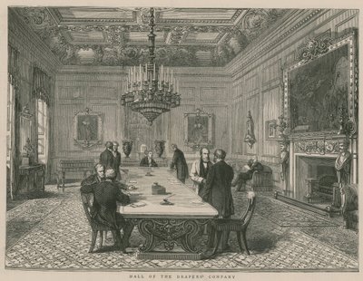Salão da empresa Drapers, Londres de English School