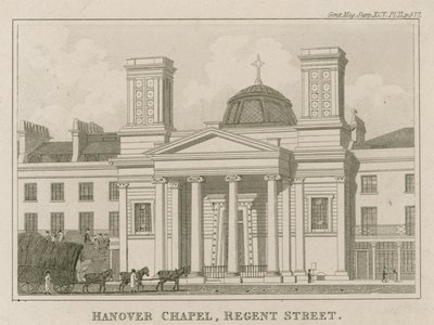 Capela de Hanover, Regent Street, Londres de English School