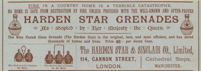 Harden Star Granades, anúncio de English School