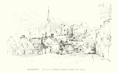 Harrow (gravura) de English School