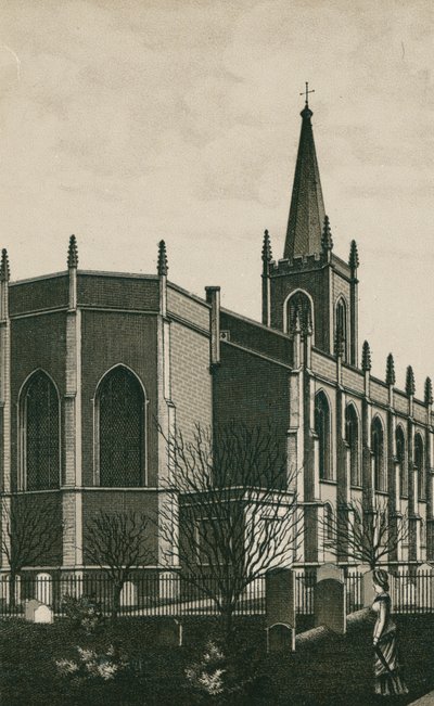Igreja de Harwich (litografia) de English School