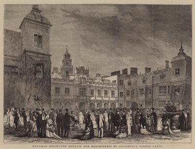 Hatfield House, a Marquesa e Marchioness of Salisbury