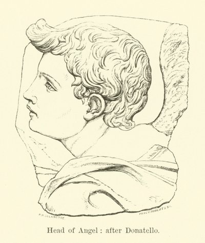 Cabeça de Anjo (gravura) de English School