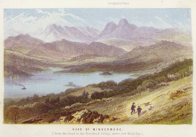 Cabeça de Windermere (cor litho) de English School