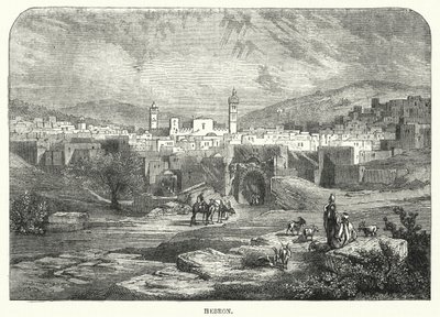 Hebron (gravura) de English School